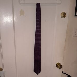 Donald J Trump | Classic Purple Dotted Men's Tie